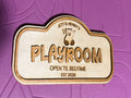 Playroom sign